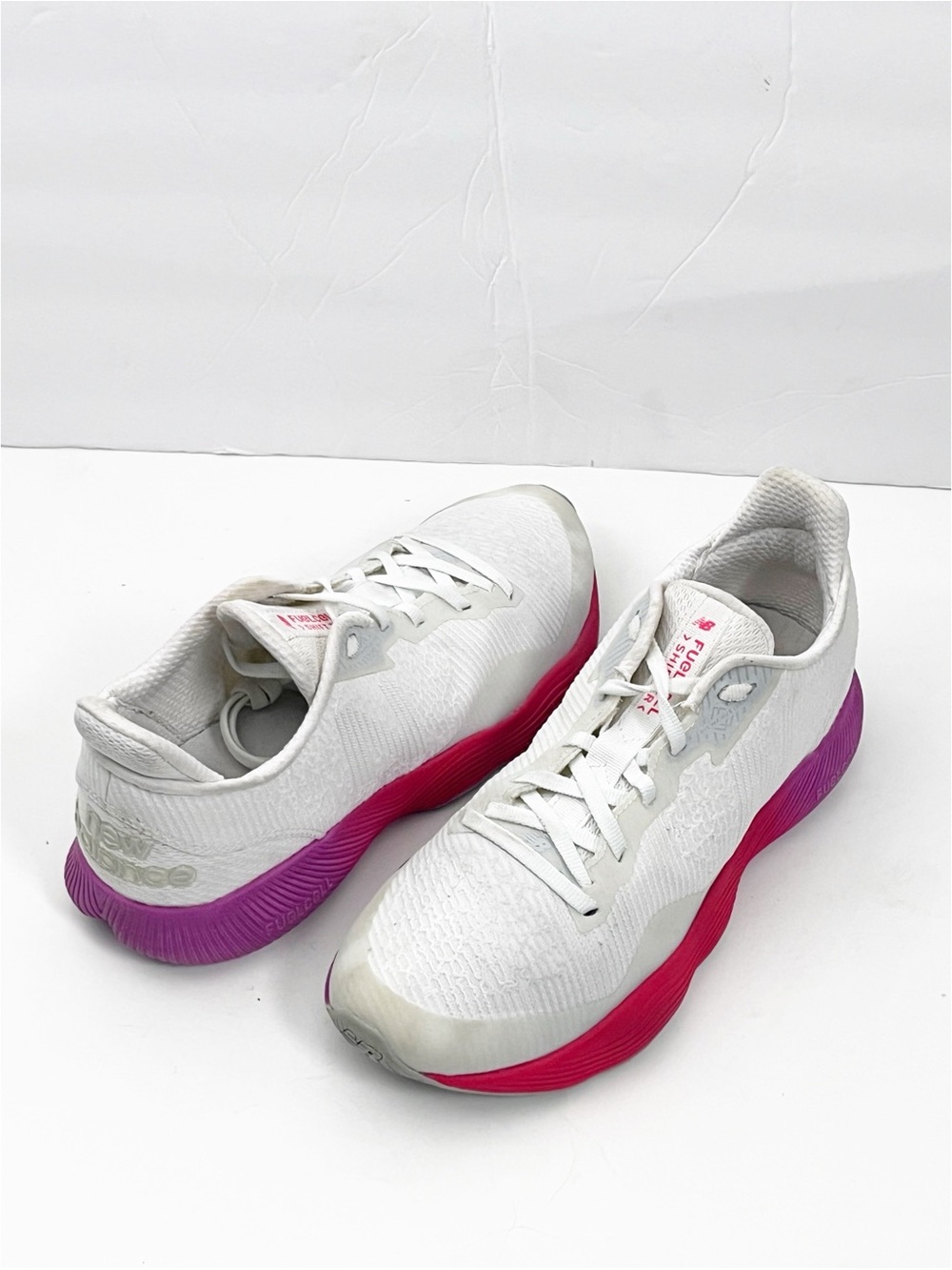 NEW BALANCE White Fuel Cell Shift TR Rebel Lace Up Tennis Shoes Sneakers Size 9
